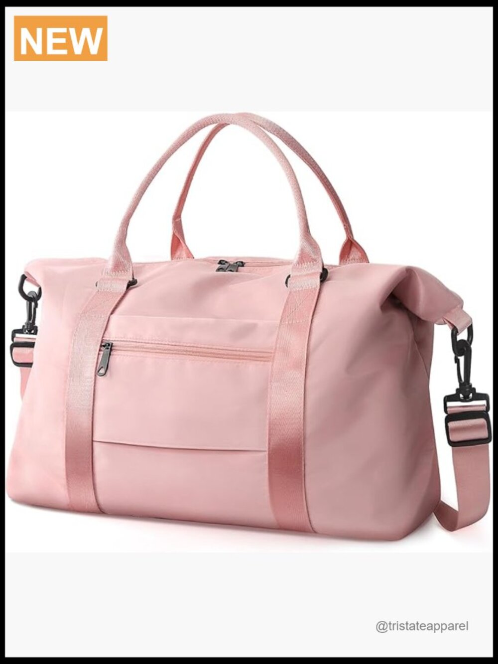 Waterproof Travel Duffle Bag - Weekender Carry On Tote with Trolley Sleeve